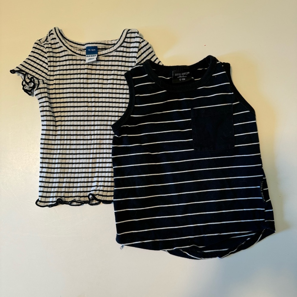 Striped bundle 12-18 months